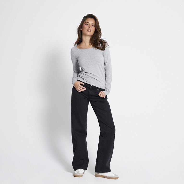 Basic long sleeve top "Fredrika"